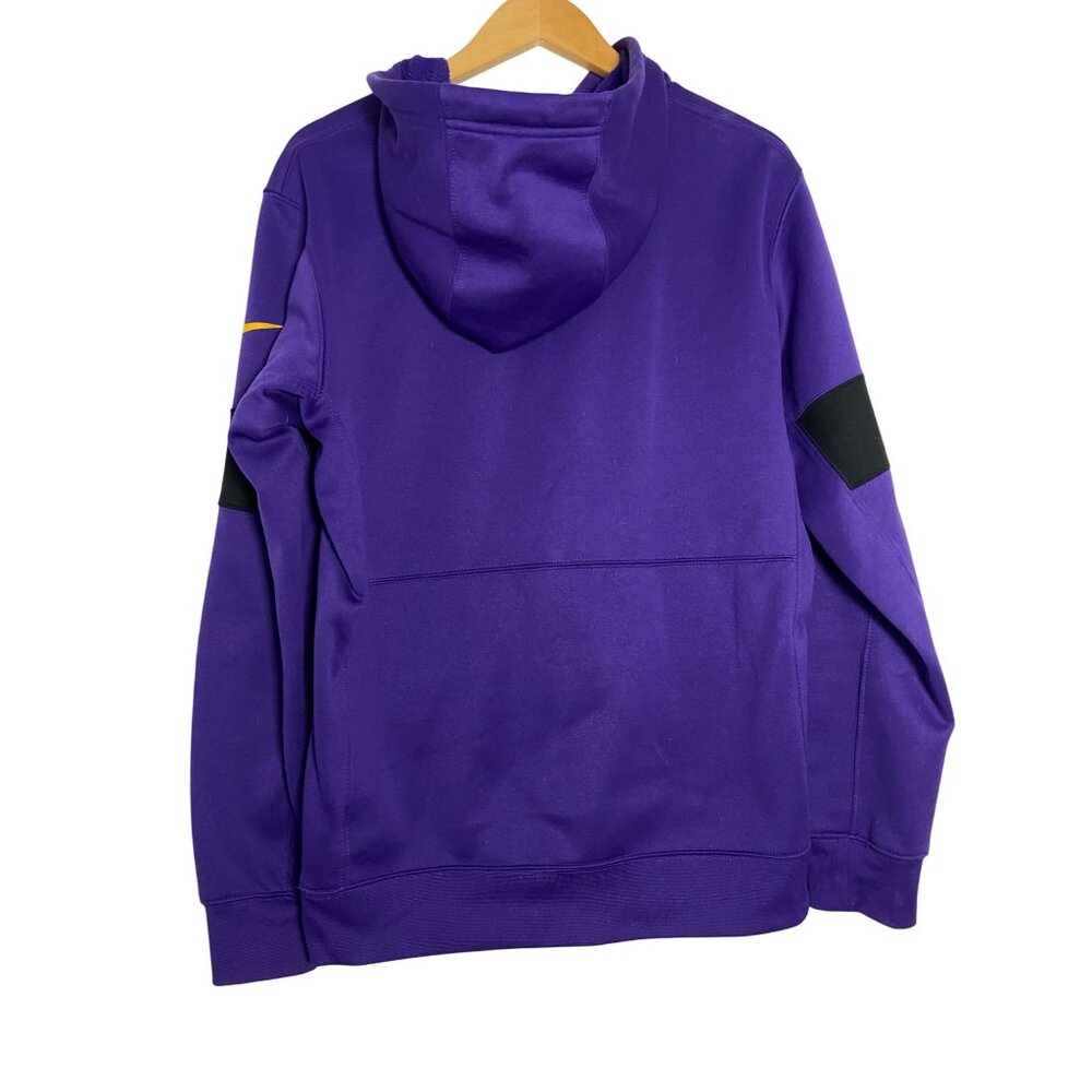 Minnesota Vikings Nike NFL 100 Dri-FIT On Field Hoodie Medium Purple - Picture 7 of 13